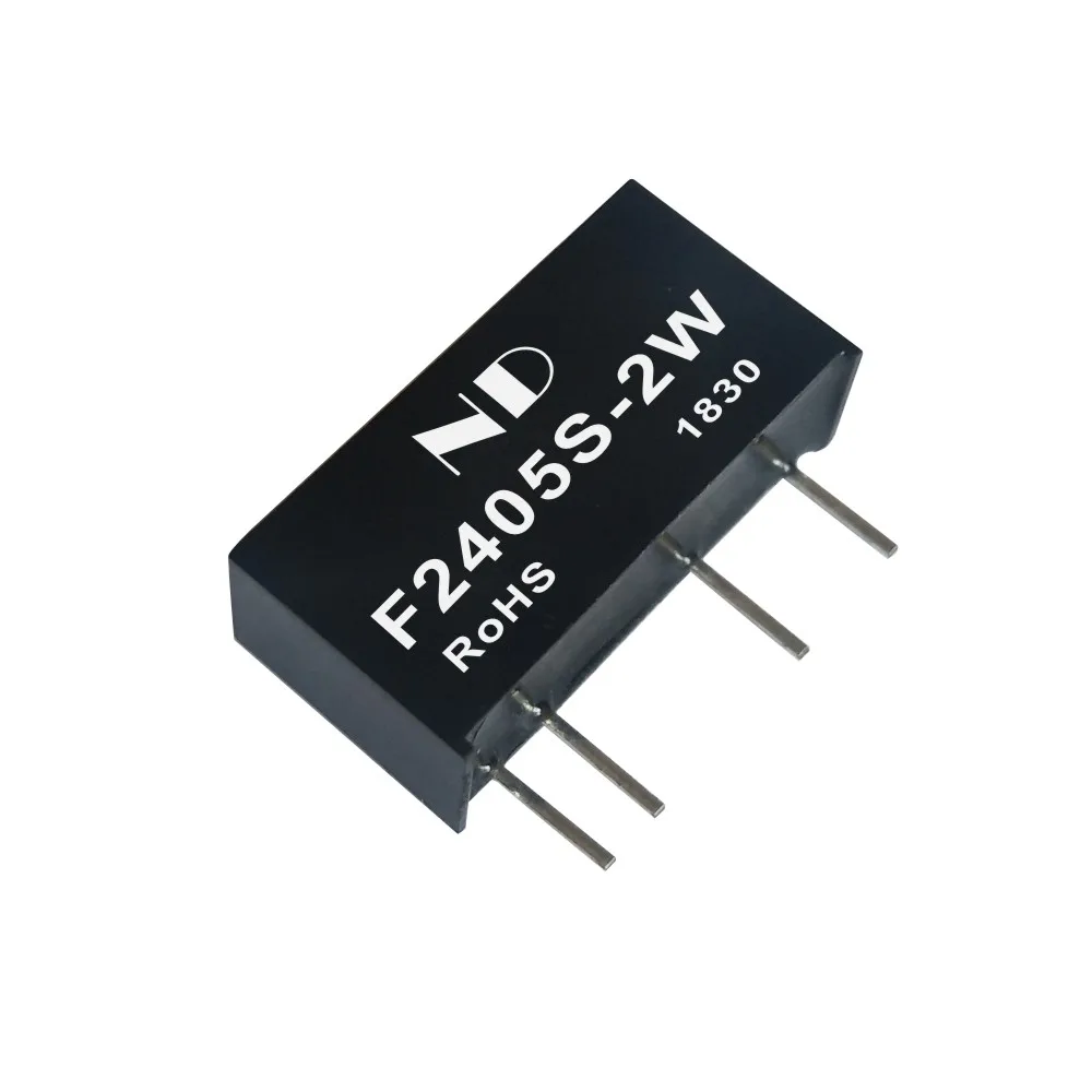 

5pcs new dc dc converter 5V 12V 24V to 3.3V 5V 9V 12V 15V 24V 2w isolation 3KV dcdc boost buck power module
