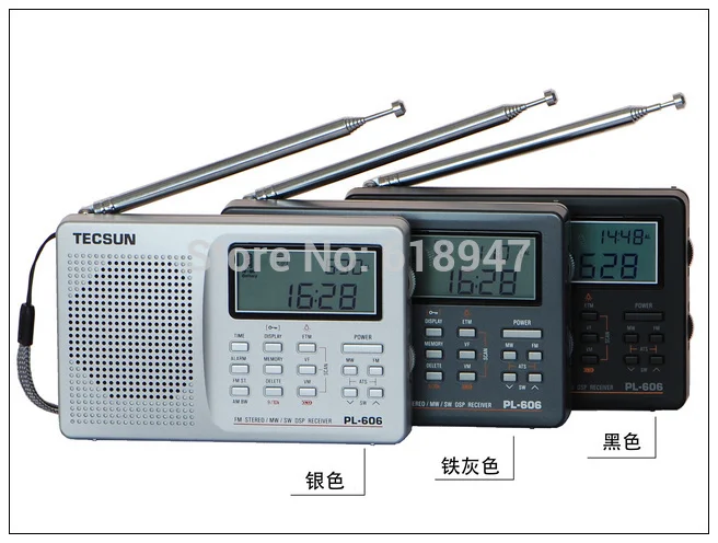 Tecsun PL-606 цифровой PLL портативный радио FM стерео/LW/SW/MW приемник DSP хороший