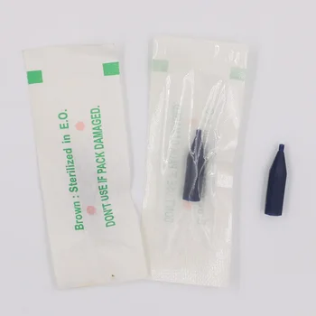 

100pcs Permanent Makeup Machine Tattoo Needles 1R 3R 5R Generic Hex Needle Caps For Giant sun/Sunshine Tattoo Machine G-8650
