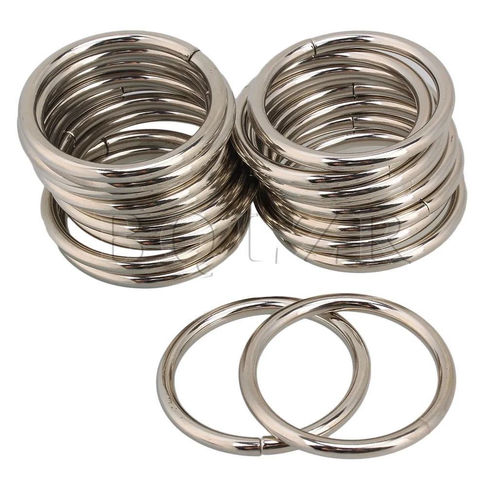 Buy BQLZR 20 x Metal O Ring bing Belts Buckle Strap