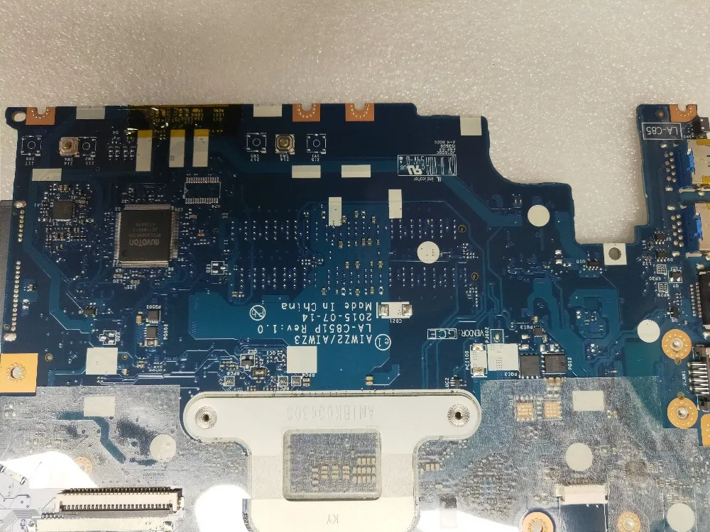 Sale For ideapad 500-15ISK Laptop Motherboard With I5 CPU with GPU Processor AIWZ2/AIWZ3 LA-C851P 100% Full Tested 2 Sale For ideapad 500-15ISK Laptop Motherboard With I5 CPU with GPU Processor AIWZ2/AIWZ3 LA-C851P 100% Full Tested 2