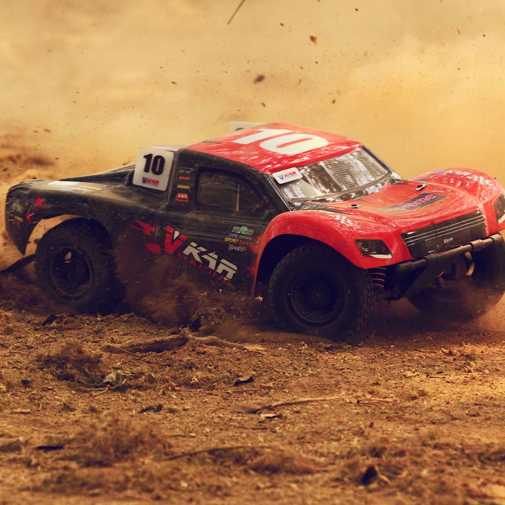 Лидер продаж внедорожник с коротким ходом SCTX10 V2 1:10 4WD RC супер высокая скорость 80