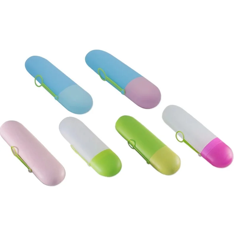 

Superior quality strong Portable personal travel toothbrush storage box tableware travel box wholesale