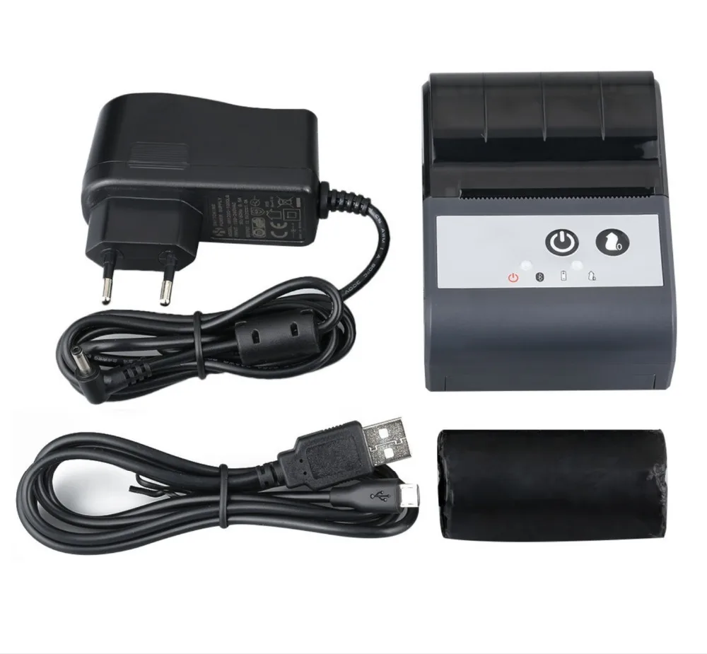 3" colorful Thermal WIFI Bluetooth USB mini portable printer for laptop