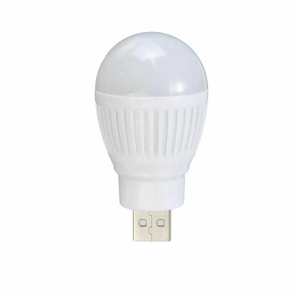 Портативный светодиодный энергосберегающий USB маленькая лампа для улицы, ночной беспроводной компьютерный мобильный аварийный светильник, Случайная