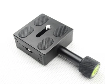

Universal QR Quick Release Plate Base Mount Support for DSLR Camera Monpod Tripod Slide Compatible with Arca SWISS Clamp