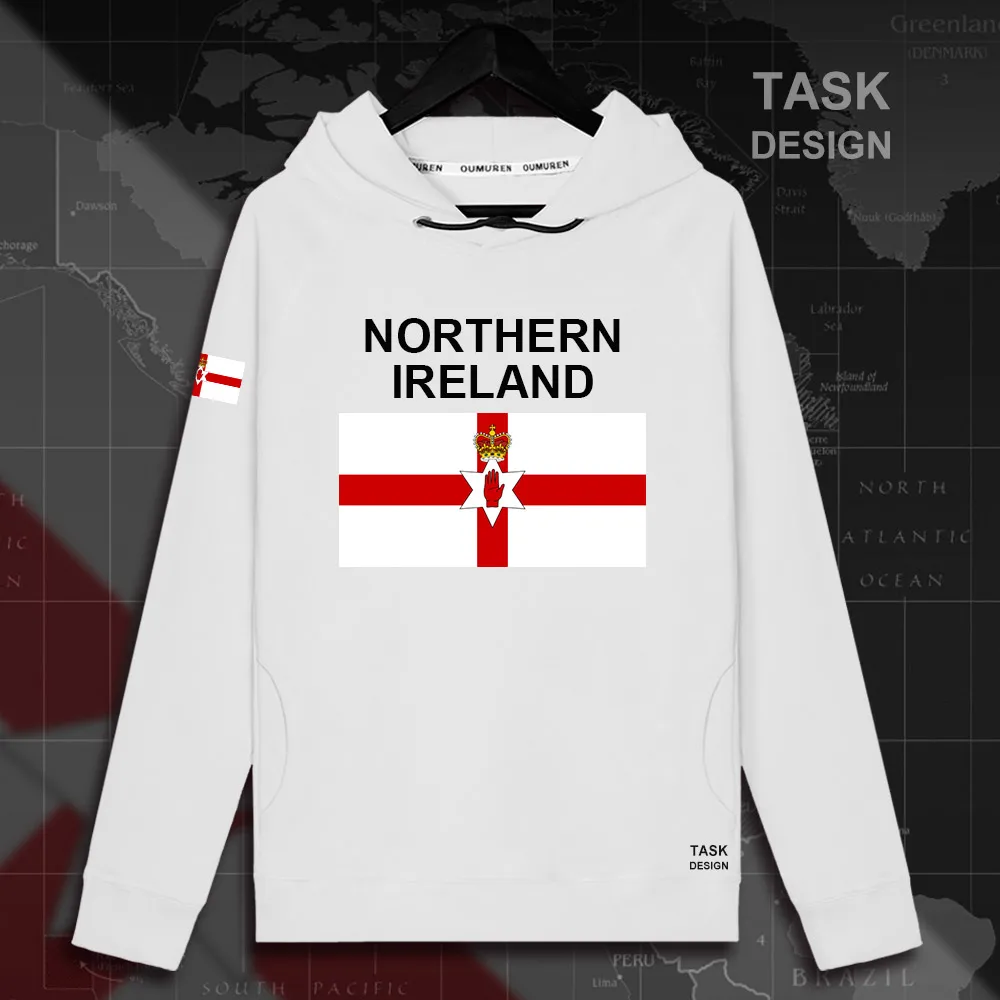 Northern Ireland Irish Nir Ni Mens Hoodie Pullovers Hoodies Men