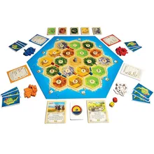 

Catan Board Game Family Fun Playing Card Game Educational Theme English Fun Cards Game Indoor Table Party Game Dropshipping