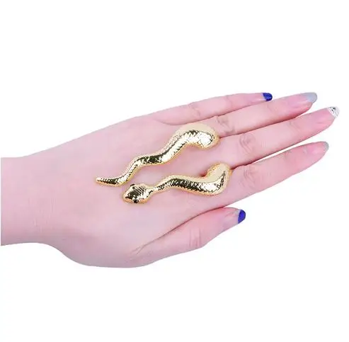 

Europe and the United States selling jewelry Anaconda snake shape alloy finger opening ring charms jewelry for momen R012