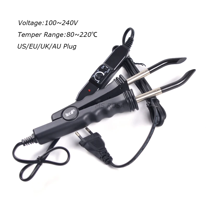 Fusion Hair Extension Machine 25W Cheratina Bonding Hair Connector Extensions Iron