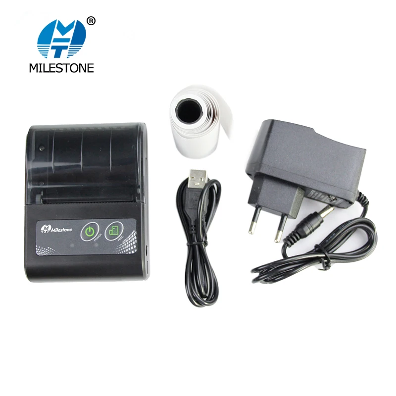 Milestone Thermische Drucker Wireless Empfang bill 58MM Mini Bluetooth Drucker Tragbare Maschine für Windows Android IOS MHT-P10 Milestone Thermische Drucker Wireless Empfang bill 58MM Mini Bluetooth Drucker Tragbare Maschine für Windows Android IOS MHT-P10