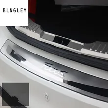 Free shipping for 2005 2011 Ford Focus MK2 hatchback and sedan Stainless Steel back rear trunk