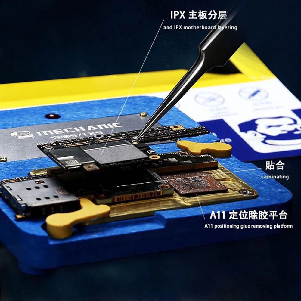 MECHANIC iPhone X XS XS Max Motherboard Layering Platform Upper Lower Constant temperature heating table