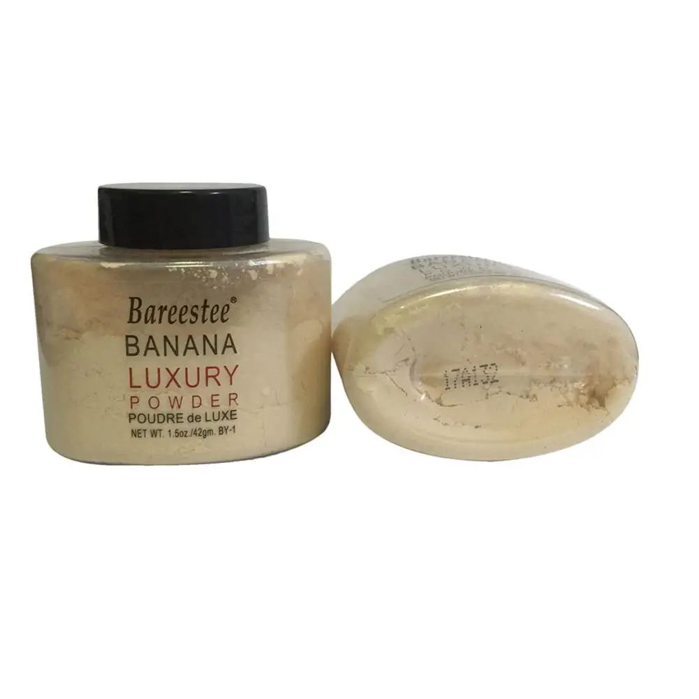 

Banana Powder Smooth Loose Oil control Face Powder Makeup Concealer Mineral Finish Powder Transparent Foundation Korea Cosmetics