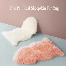 Настоящий выбранный Австралийский лохматый настоящий ковер из меха овцы 50*90 см, длинные волосы лохматый овечья кожа меховой ковер украшение дома