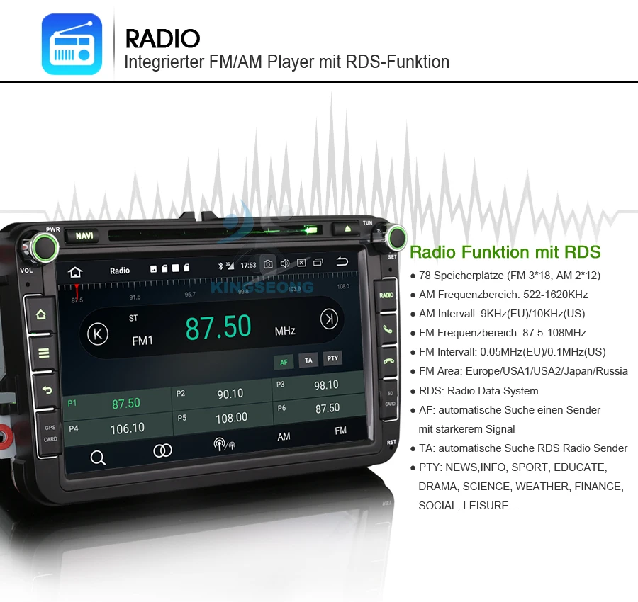 Sale 8" DAB+ Car DVD player FOR VW Passat CC Polo Golf Android 8.0 Autoradio Octa Core GPS WiFi 3G GPS Radio SD DVR DTV Bluetooth 20