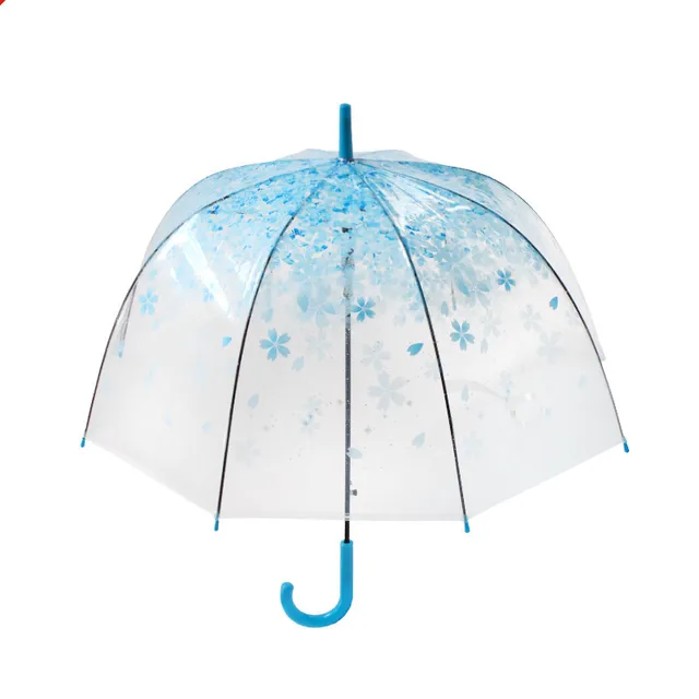 Clear Cherry Umbrella Multi Japanese Parasol 4 Color Transparent Cherry