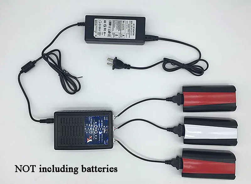 

For Parrot Bebop 2 Drone FPV 3in1 Battery Balance Charger Lipo Charger Safe Fast Charging 100min 12.6V 6A US/EU/UK Plug