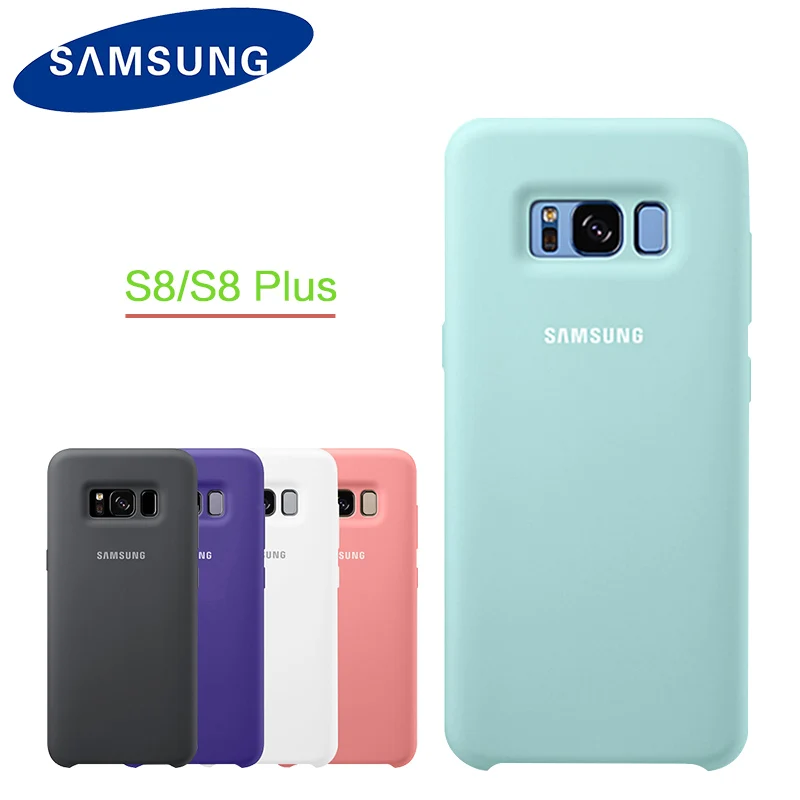 

Original Samsung Silicone Cover Case for Galaxy S8 G950 S8Plus G955 S9 S9Plus Waterproof Shockproof Case Without Retail Box