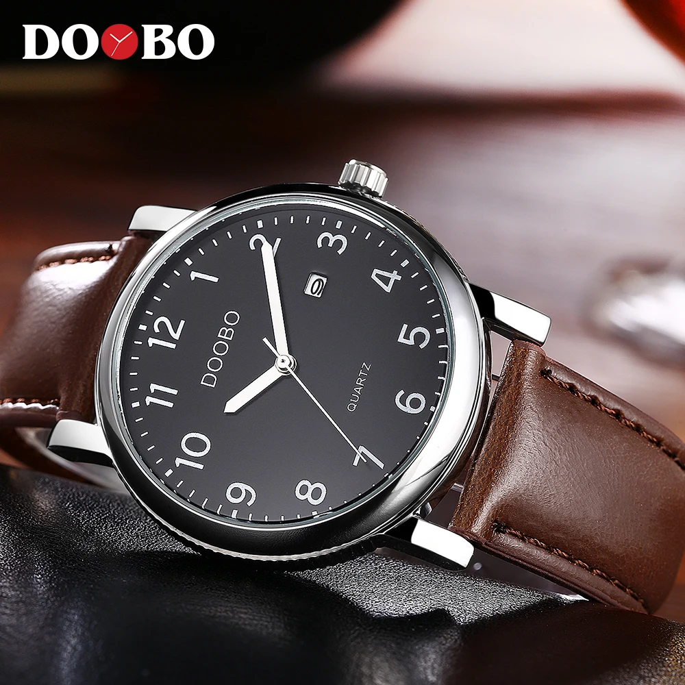 Часы DOOBO мужские модные водонепроницаемые|masculinos relogios|masculino relojemasculino watch |