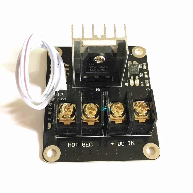 3D Printer Hot Bed Power Expansion Board Heating Controller MOSFET High Current Load Module 25A 12V or 24V for 3D Printer Parts
