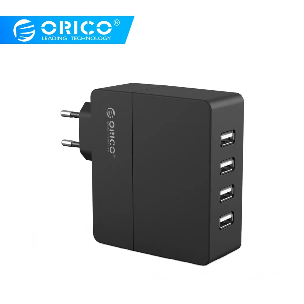 سطح المكتب شاحن يو اس بي ، ORICO 4 منافذ 6.8 AUSB جدار شاحن 34 W ل فون 7 الهاتف المحمول الشواحن الذكية
