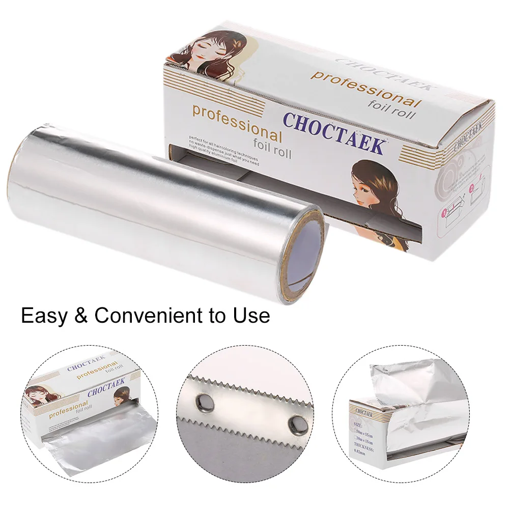 

Hair Perm Tint Aluminum Foil Fashion Hair Styling Tools Coloring Highlight Nail Art Hair Aluminum Foil Salon Hairdressing Access
