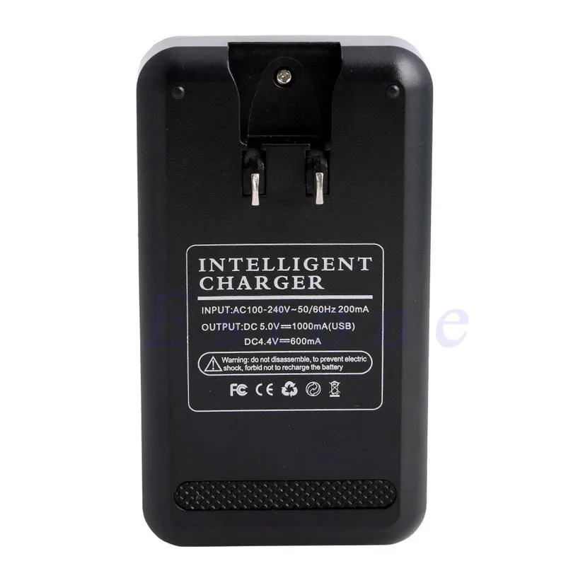

OOTDTY Intelligent External USB Battery Wall Travel Charger Adapter US Plug For LG G5