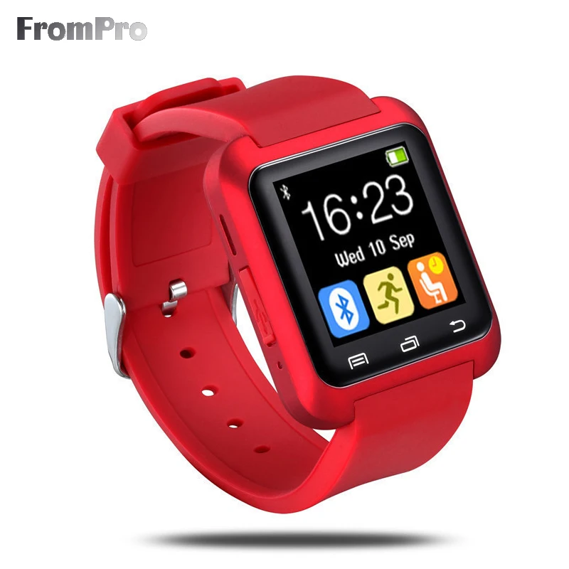 FU80 Bluetooth Smart Watch CHEAP smartwatch GIFT wristwatch with Vibration motor altimeter for Samsung HTC Xiaomi android phone
