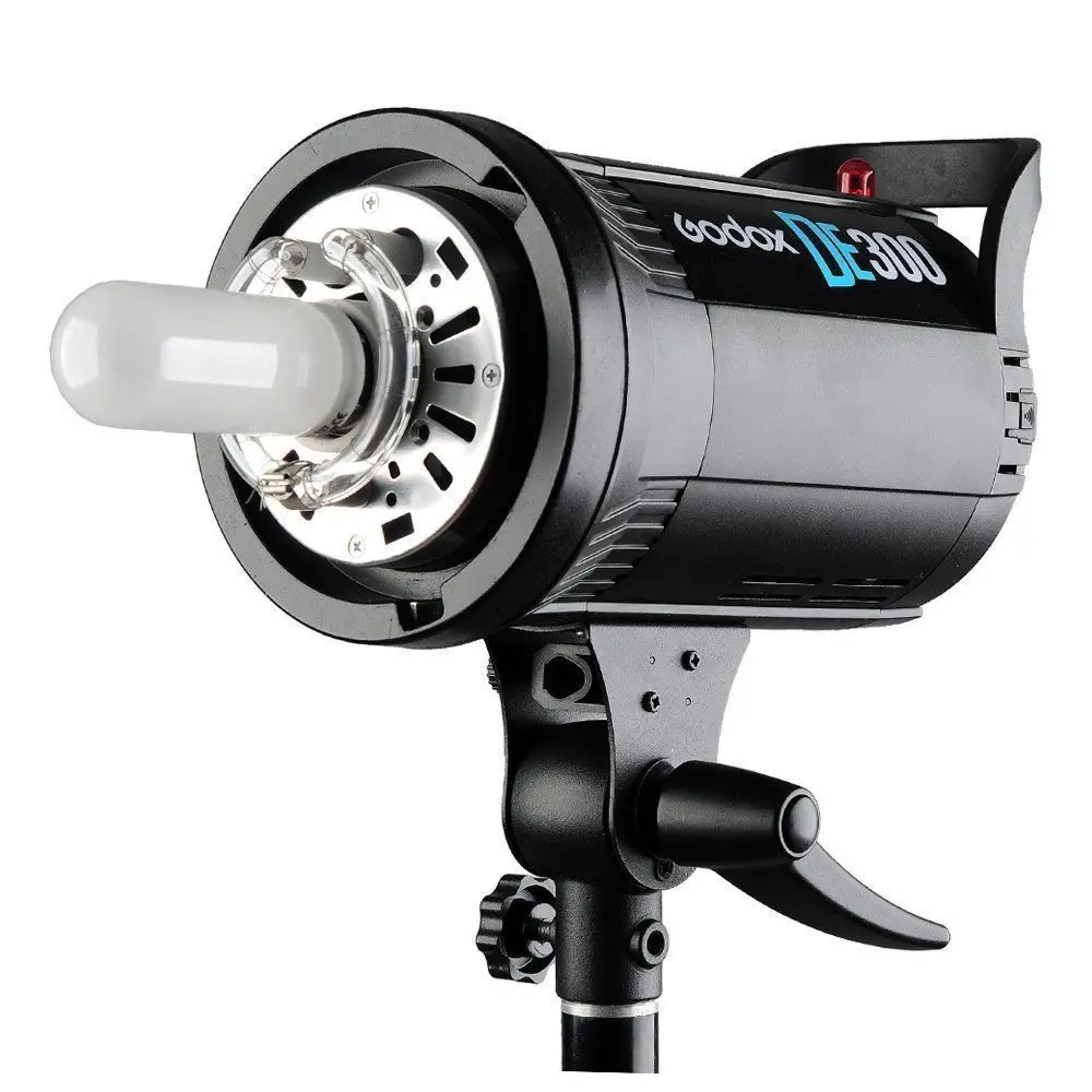 Godox DE300 300 W estudio profesional estroboscópico Flash lámpara GN58 fotografía iluminación para retrato arte foto producto fotografía