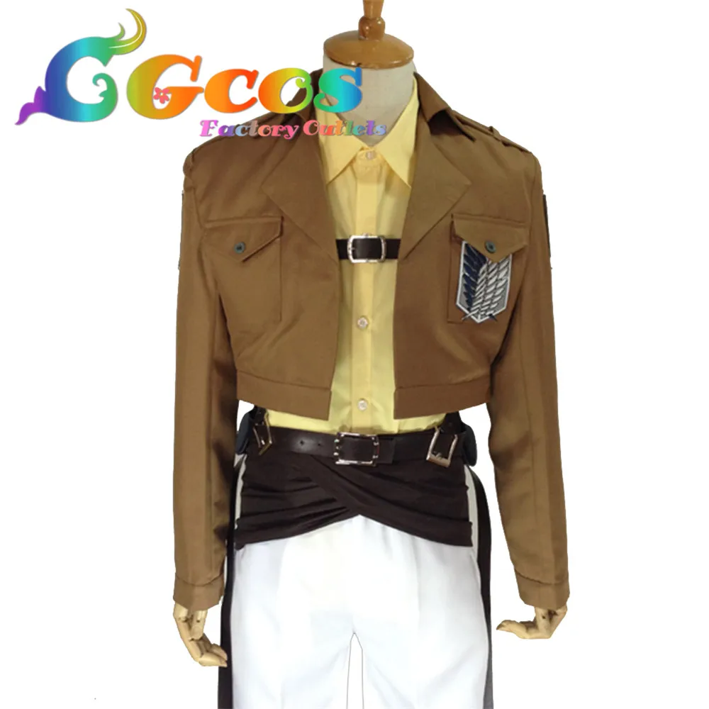 CGCOS Бесплатная доставка Косплей Костюм атака на Титанов Shingeki no Kyojin хандзи Зои