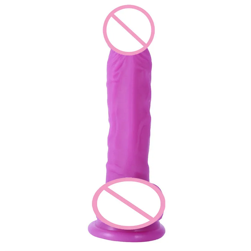 Large Dildos Female Massager Dildo Female Hand-Free Masturbation Device With Simulated Penile Sucker Sex Toys (16)