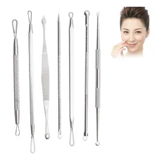 14 шт. макияж удаления угрей экстрактор для угрей иглы прыщи удаления пятен экстрактор инструмент для очистки пор нержавеющая набор иголок