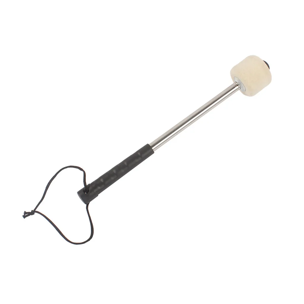 White Percussion Concert Bass Drum Wool Felt Mallet Percussion Stringed Instruments Guitar Parts Accessory