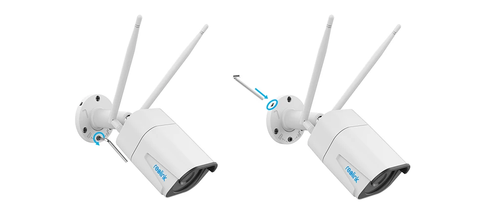 Reolink RLC-511W-5MP 2,4 г/5 г Wi Fi камера 4x оптический зум слот для карты SD ночное видение 2560x1920 5MP безопасности Пуля IP камера