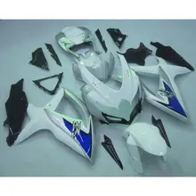 Silver INJECTION Plastic Fairing For SUZUKI GSXR600 750 GSXR 600 750 08-10 09 D