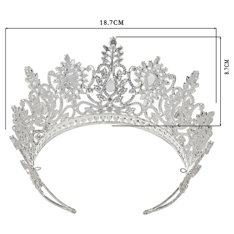Диадемы и короны, свадебные, винтажные, стильные, с узором, высокое качество, с кубическим цирконием, диадема для женщин, элегантная, BC4593, корона, принцесса