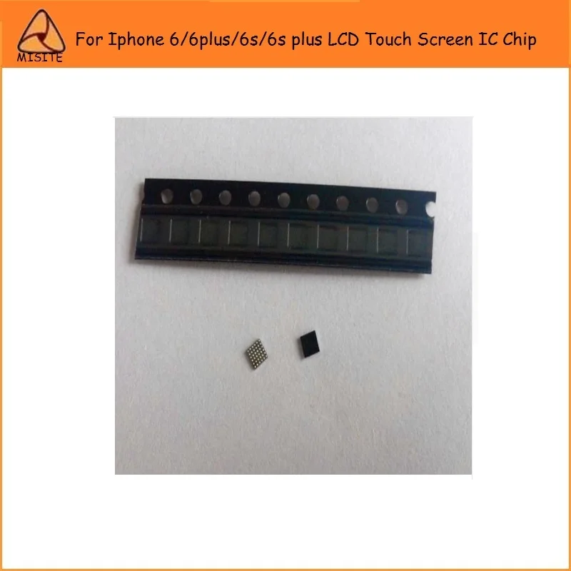 

10PCS/LOT New Original LCD Touch Screen Digitizer Assembly IC Chip for Iphone 6 6Plus 6s 6S Plus Touch ic Chip black/white