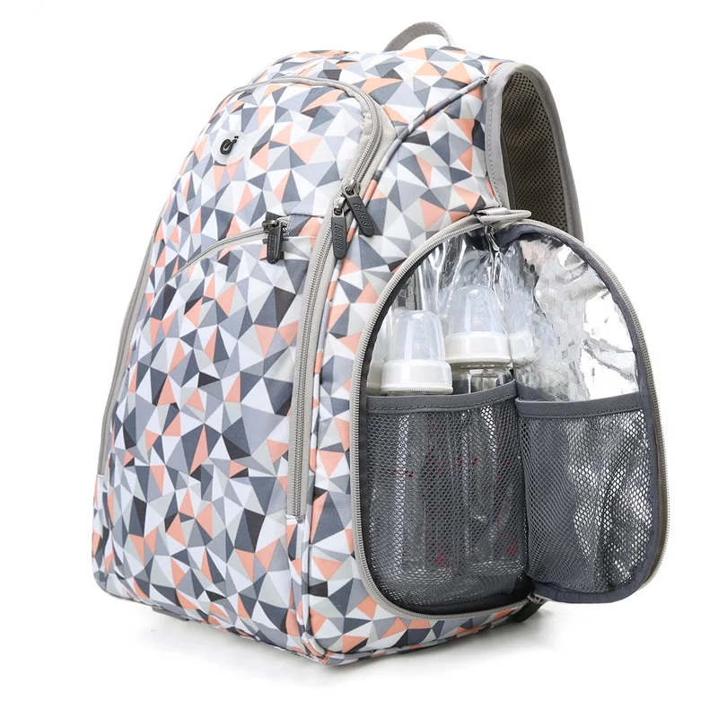 Mommore полностью открытый рюкзак для детских подгузников с пеленальной подкладкой большой емкости Детские рюкзаки для беременных сумки для подгузников для ухода за ребенком