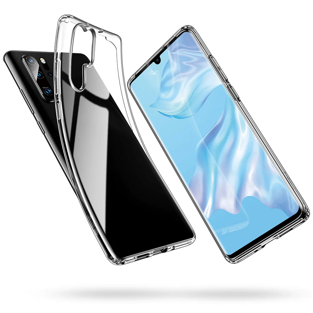 ESR чехол для huawei P30 P30 Pro Мягкий ТПУ противоударный чехол ультра тонкий роскошный Прозрачный бампер чехол для huawei P30 P30 Pro Чехол