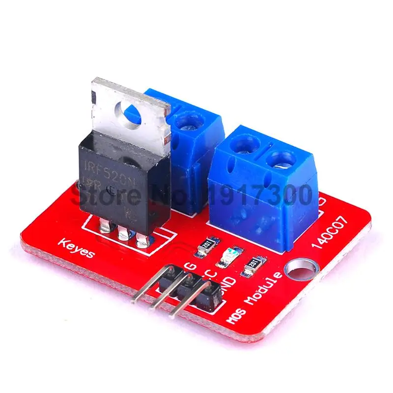 1PCS 0 24V Top Mosfet Button IRF520 MOS Driver Module For Arduino MCU ARM font b