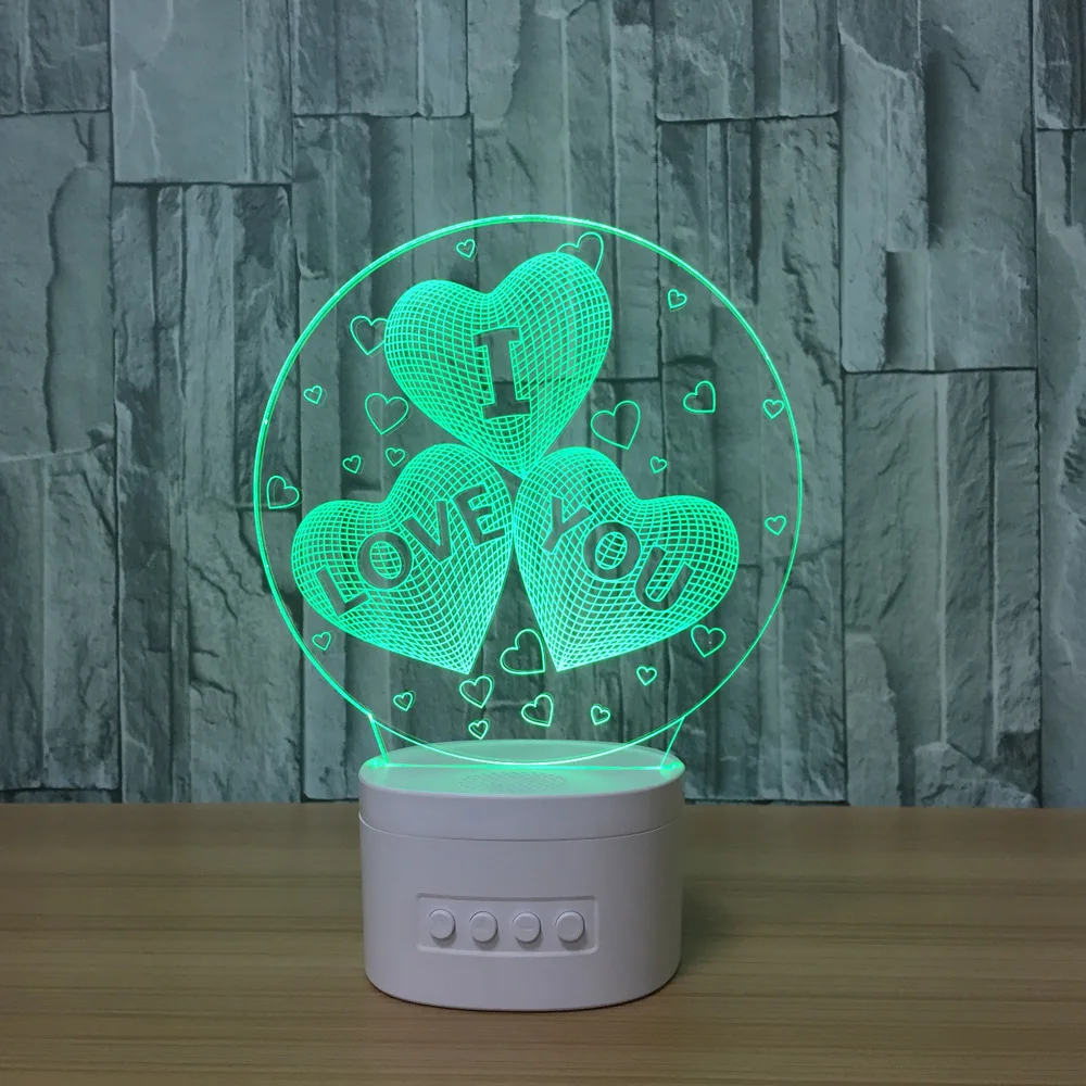 

Bluetooth music Runescape new exotic popular products 3d nightlight bluetooth speaker LED lamp best present for children B33