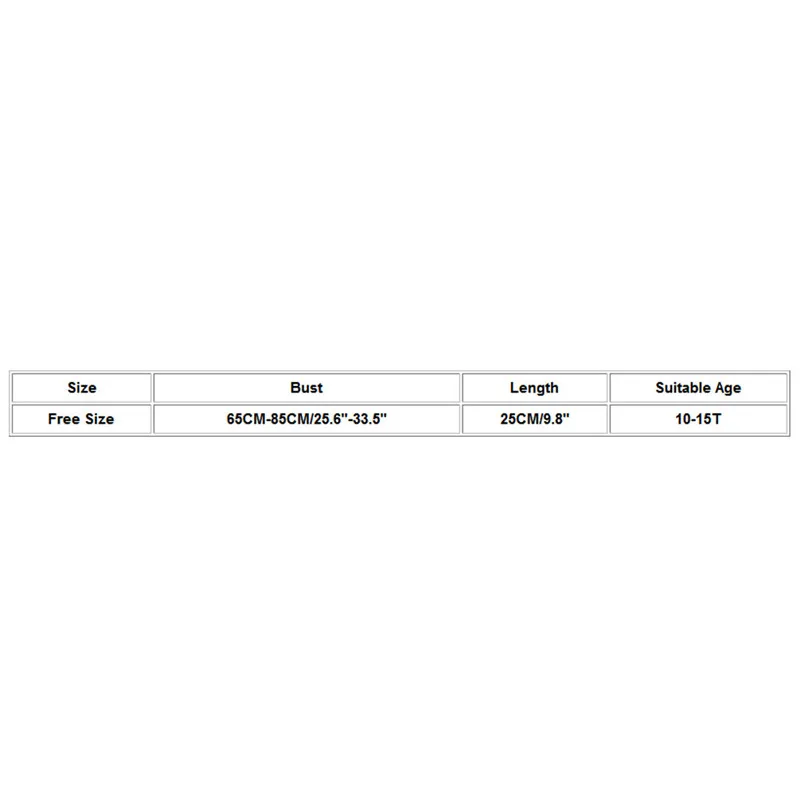 Girls cotton bra 2019 summer new Kids Girls Underwear Bra Vest Children Underclothes Sport Undies Clothes modis #4M08 (11)