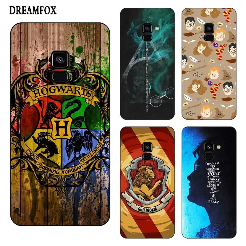 

N335 Harry Potter Magic Black Silicone Case Cover For Samsung Galaxy J2 J3 J4 J5 J6 J7 J8 Pro Plus Prime 2018 2017