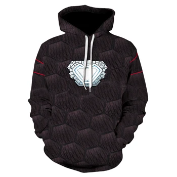 

New 2019 avengers 4 infinite war Men hoodies Fashion men new iron man 3d print Hoodies Streetwear Casual Cospaly Sweatshirt Plus