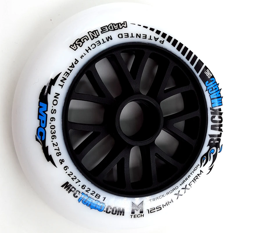 Professional Free Shipping 125MM Wheels Speed Skating Boots Women/Men