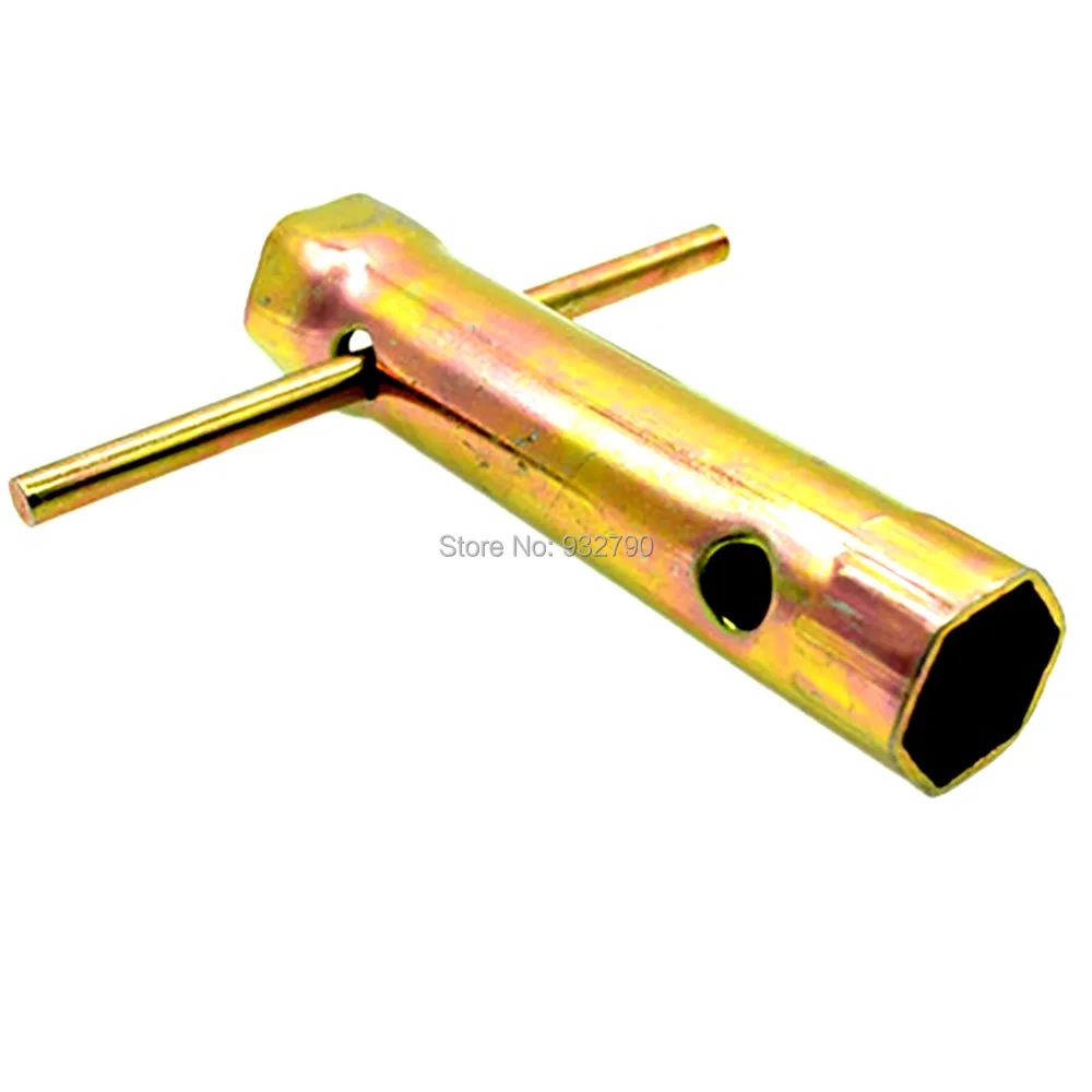 Metric Box Spanner Wrench Tubular Bar Set Plug Sockets Metric 18-21mm Double End 