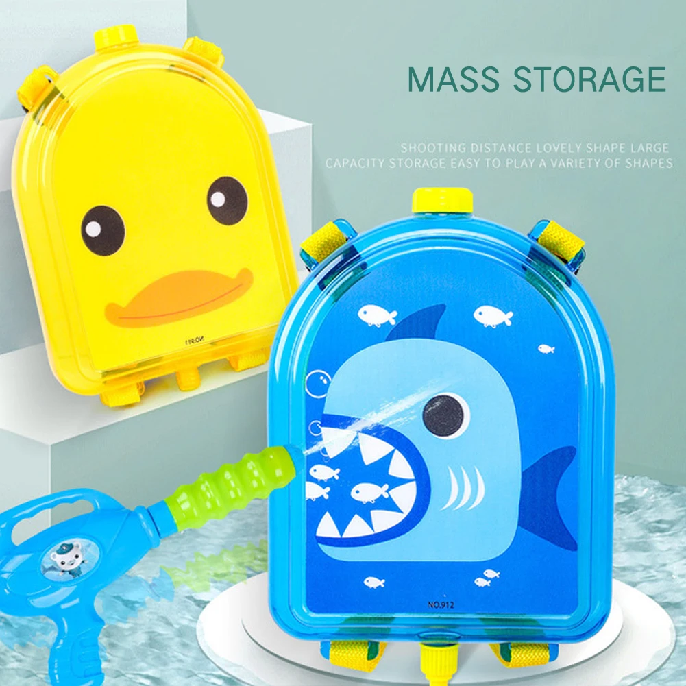 

3 colors Pressure Backpack toy water gun summer party toys High capacity Boy&Girl Beach pull-out water spray toys birthday gifts
