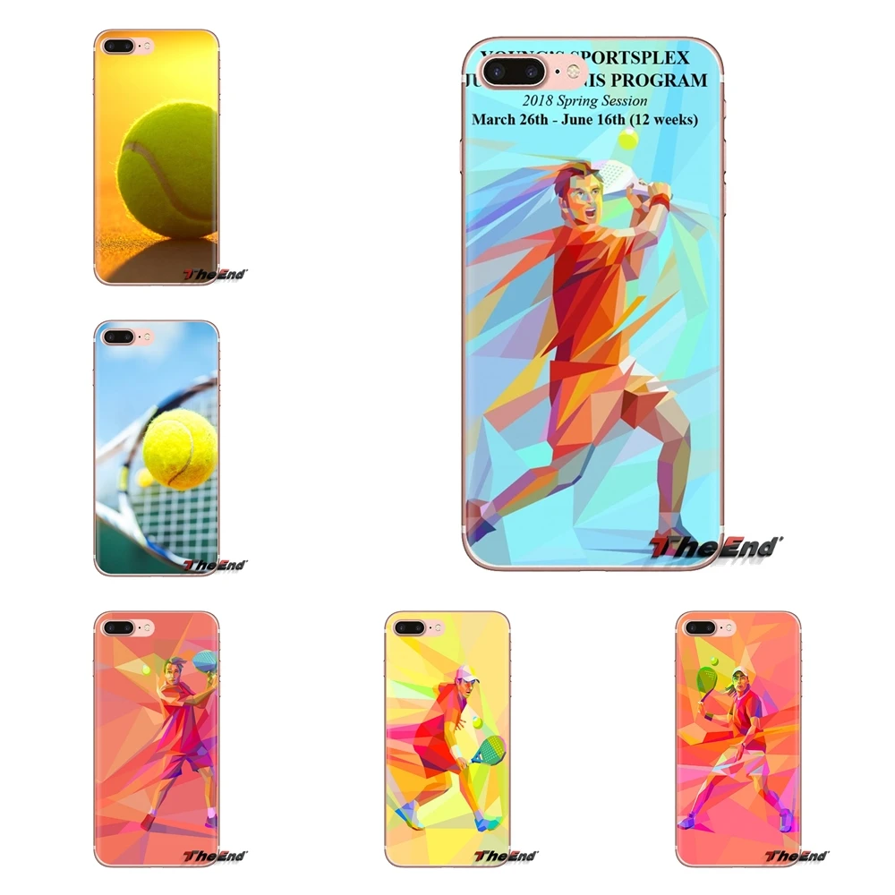 Transparent Soft Shell Covers play tennis ball For Samsung Galaxy S3 S4 S5 Mini S6 S7 Edge S8 S9 S10 Plus Note 3 4 5 8 9 |