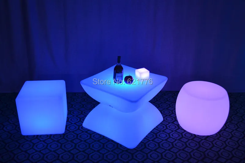 mp3-d62 H48 см и форма в отличном гармония из светодиодов светодиодной подсветкой мебель, Гостиная из светодиодов, Из светодиодов журнальный столик для / рождественский / события